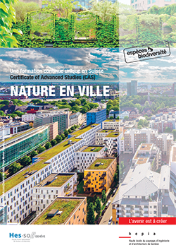 CAS Nature en ville – Edition 2023