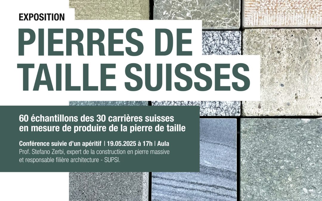 Pierres de taille – exposition et conférence